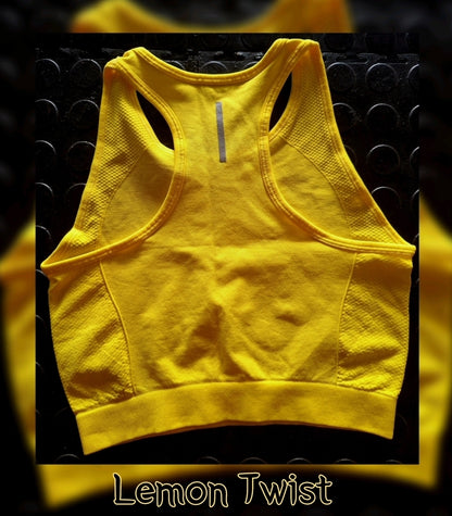 Lemon Twist Cropped Tank