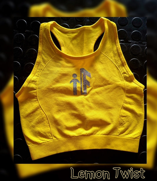 Lemon Twist Cropped Tank