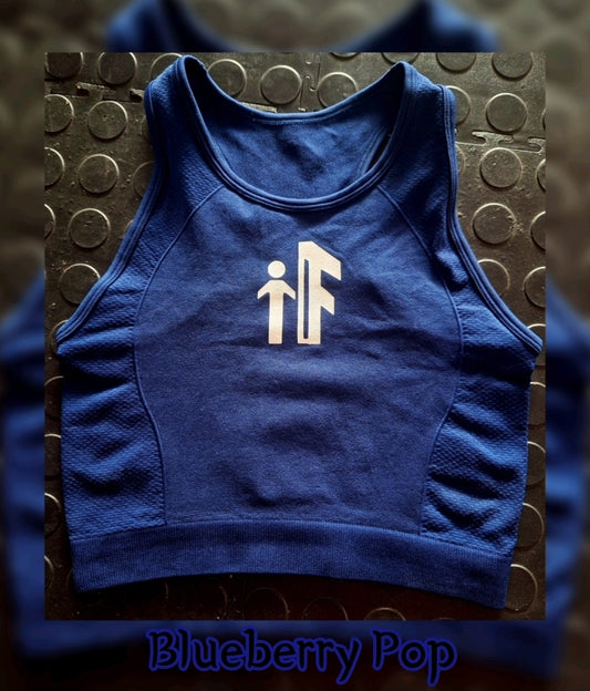 Blueberry Pop Cropped Tank