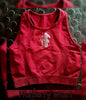 Mulberry Whirl Cropped Tank
