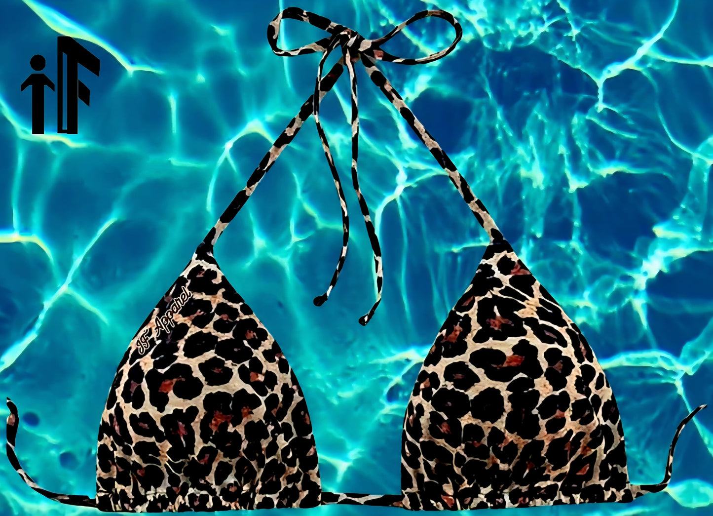 Coral Serengeti Bikini Top