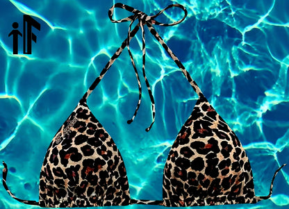 Coral Serengeti Bikini Top