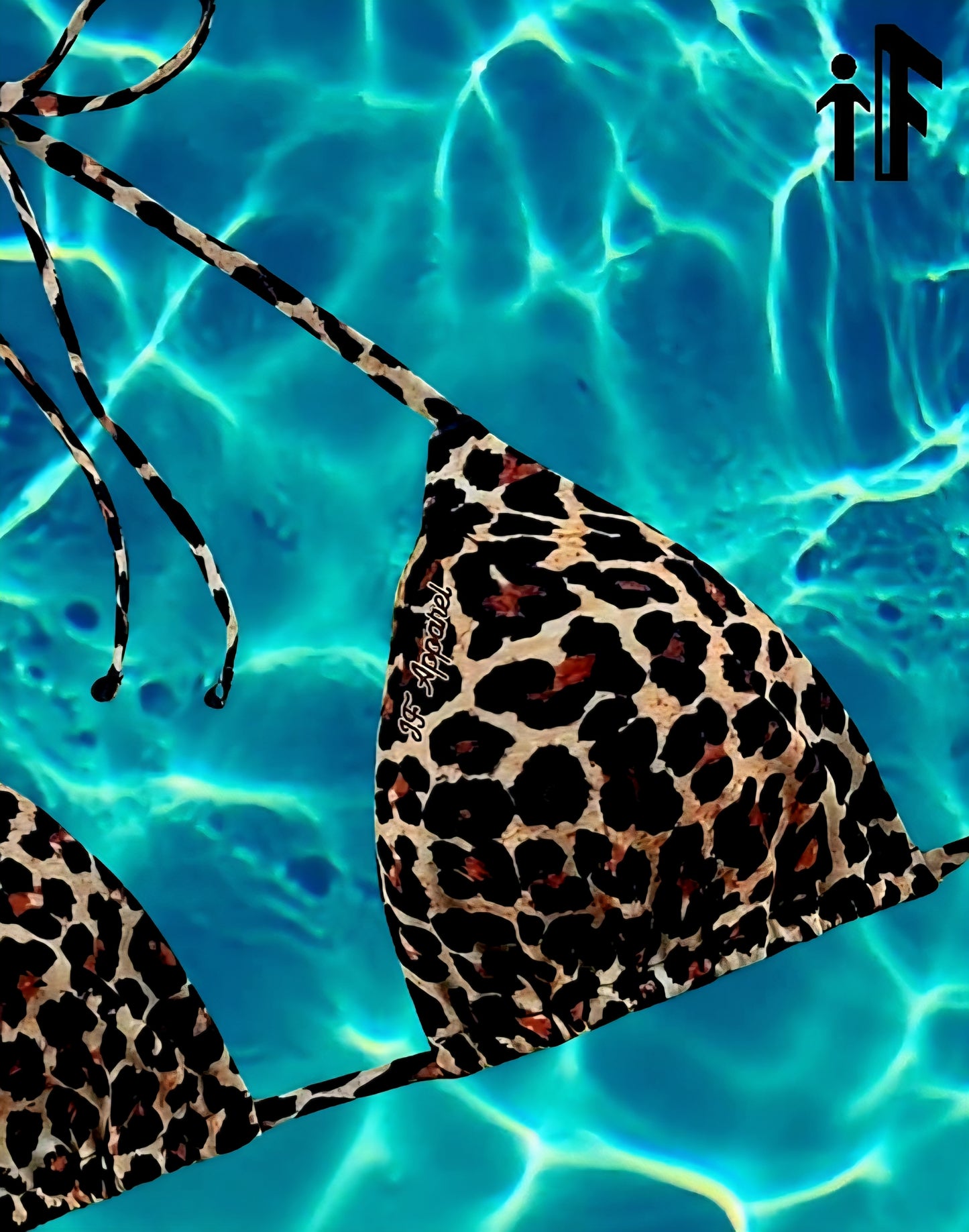 Coral Serengeti Bikini Top