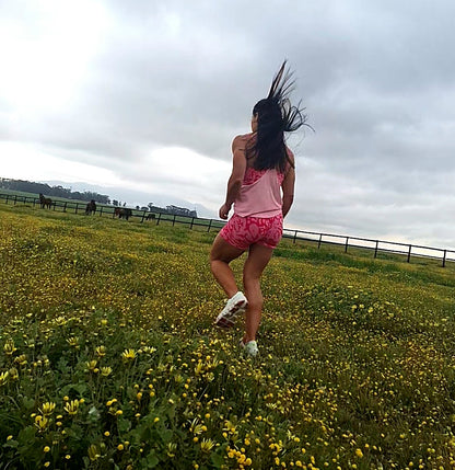 Blush Breeze Backless Tank