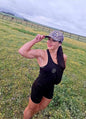 Midnight Breeze Backless Tank