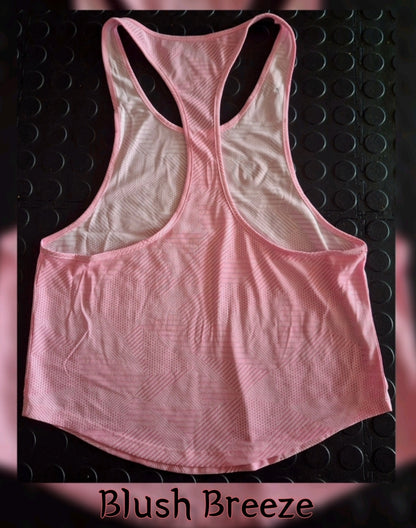 Blush Breeze Backless Tank