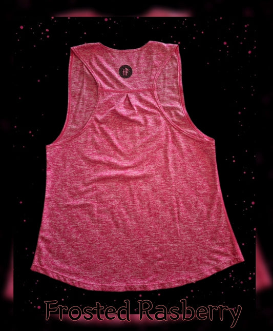 Frosted Raspberry Racerback