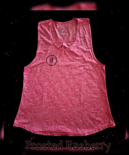 Frosted Raspberry Racerback