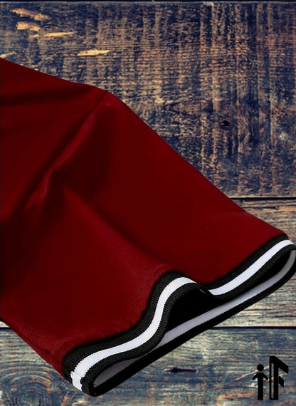 Crimson Ace Golf Shirt