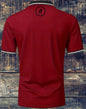 Crimson Ace Golf Shirt