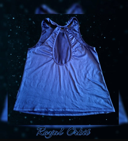 Royal Orbit Cut-Out- Backless Tank