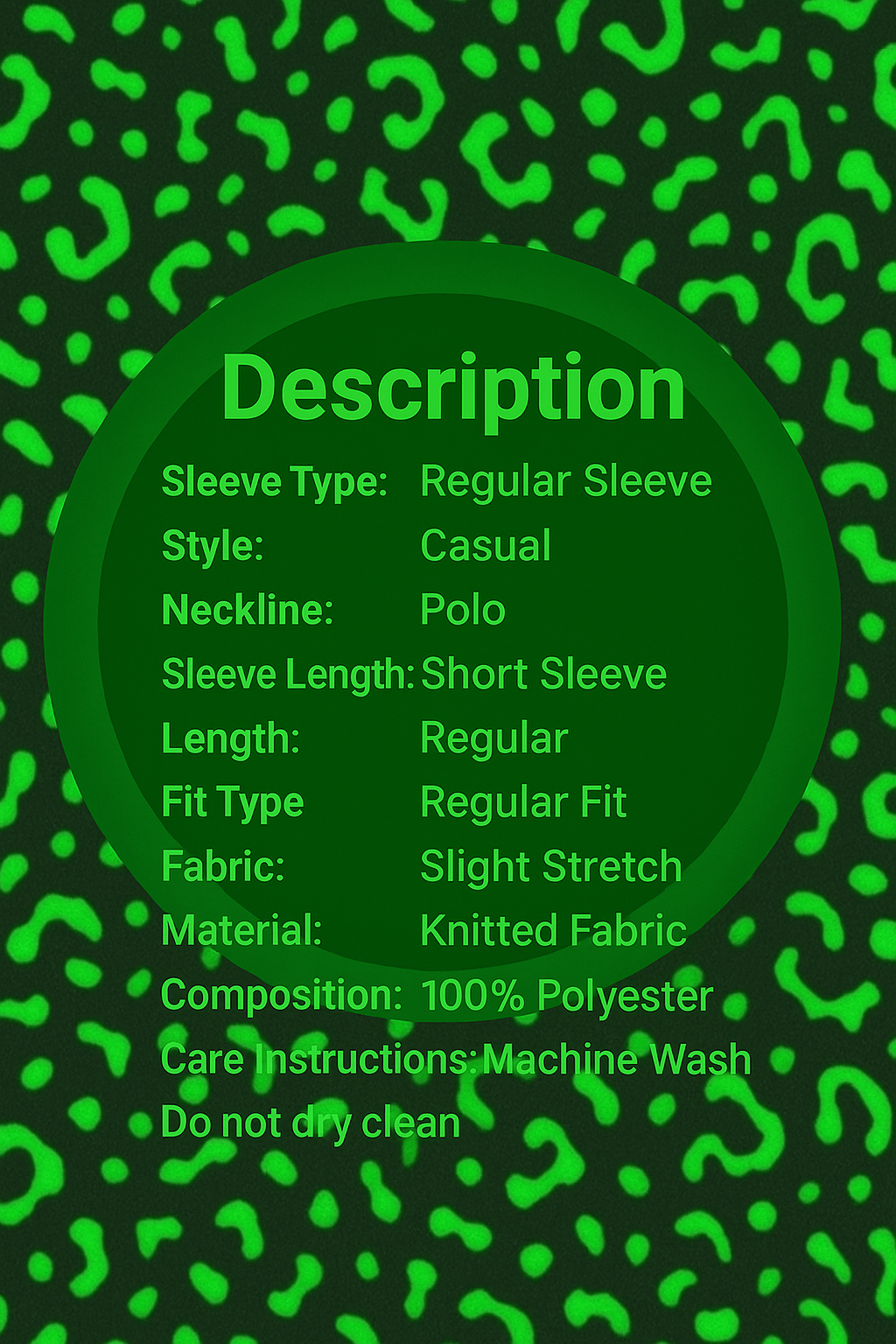 Sapphire Stroke Golf Shirt