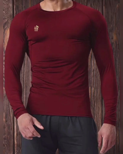 Crimson Warrior Men's Long Sleeve