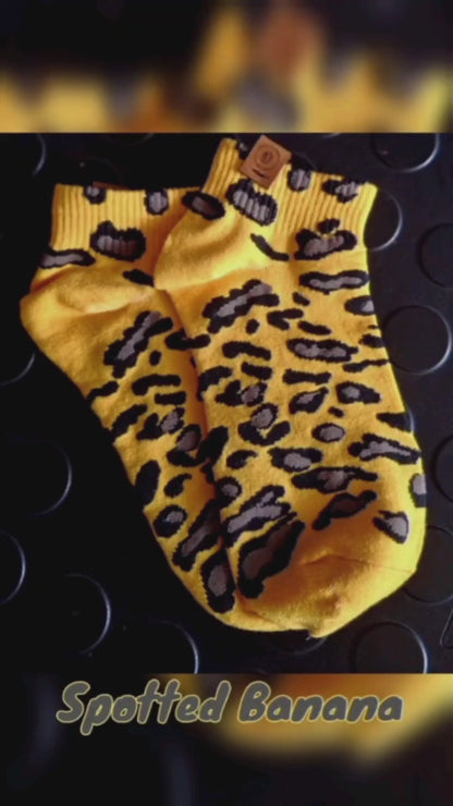 Spotted Banana Low Ankle