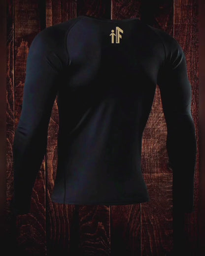 Black Granite Men's Long Sleeve