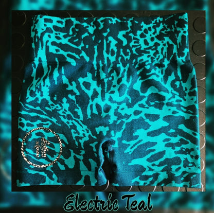 Electric Teal Short Tight