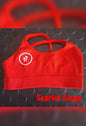 Scarlet Surge (No Padding) Sports Bra
