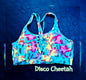 Disco Cheetah Sports Bra