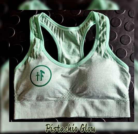 Pistachio Glow Sports Bra